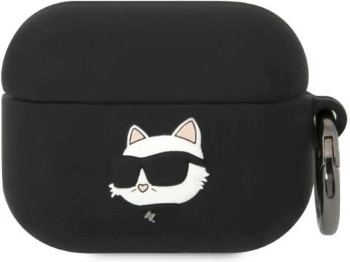 Produktbild Karl Lagerfeld Airpods Pro Logo NFT Choupette Head Silicone Case (Kopfhörer Hülle)