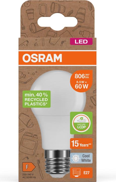 Produktbild Osram LED Pcr Lamps With Classic A (E27, 8.50 W, 806 lm, 6 x, F)