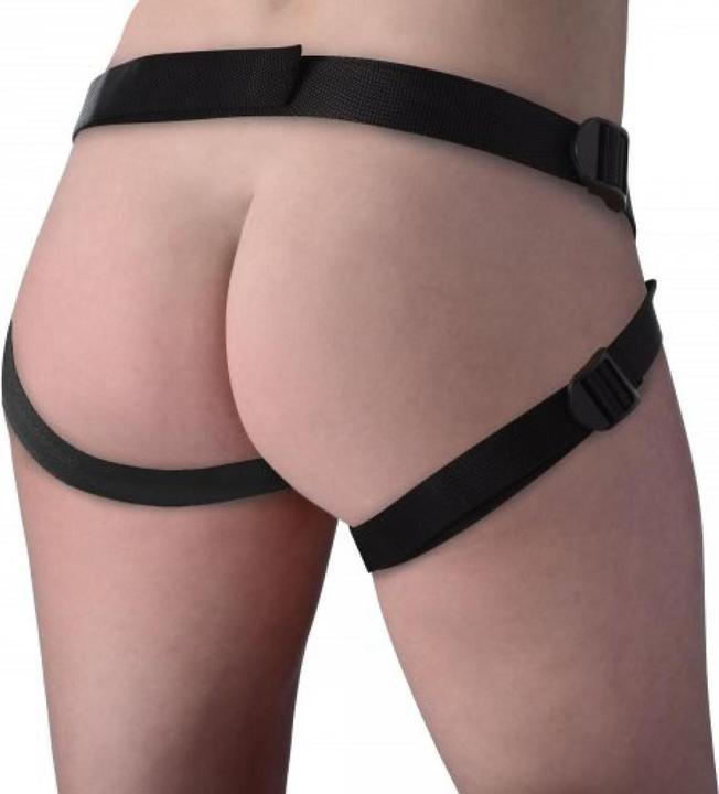 Actual product image XR Brands Brazen Dildo with Harness