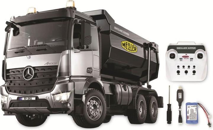 Jamara Dumper Mercedes-Benz Arocs Metal Meiller 1:20 2.4GHz