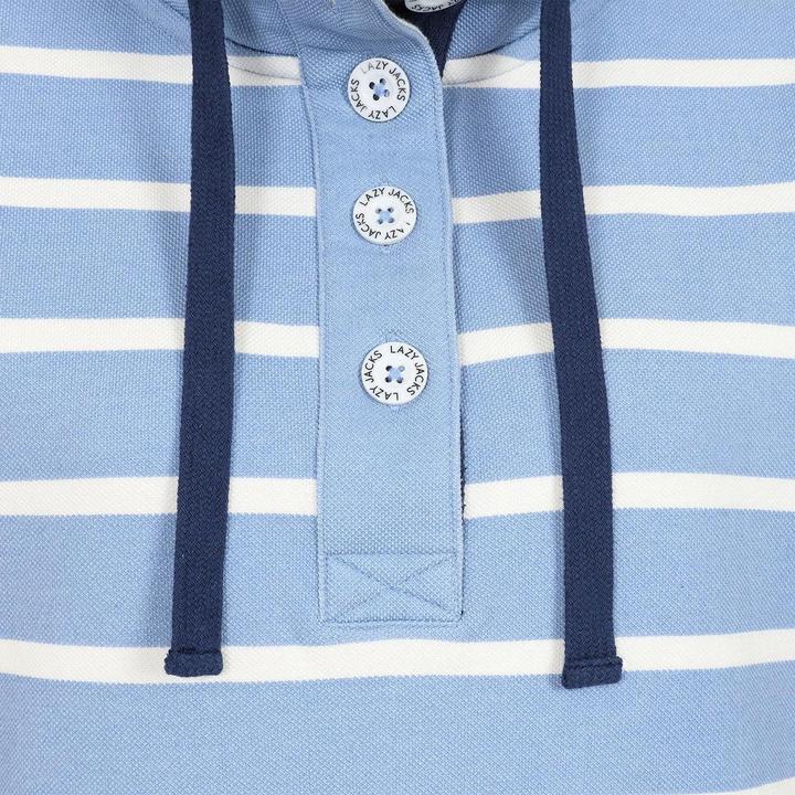 Produktbild Lazy Jacks Sweatshirt Knopfhals Piqué (40)