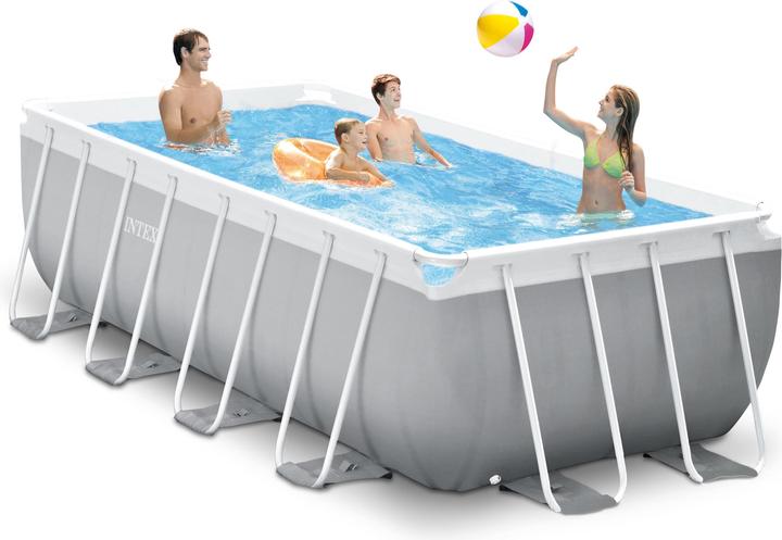 Image du produit Intex Piscine à cadre prismatique (400 x 200 x 122 cm)
