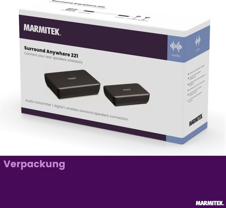 Produktbild Marmitek Surround Anywhere 221 (30 m)