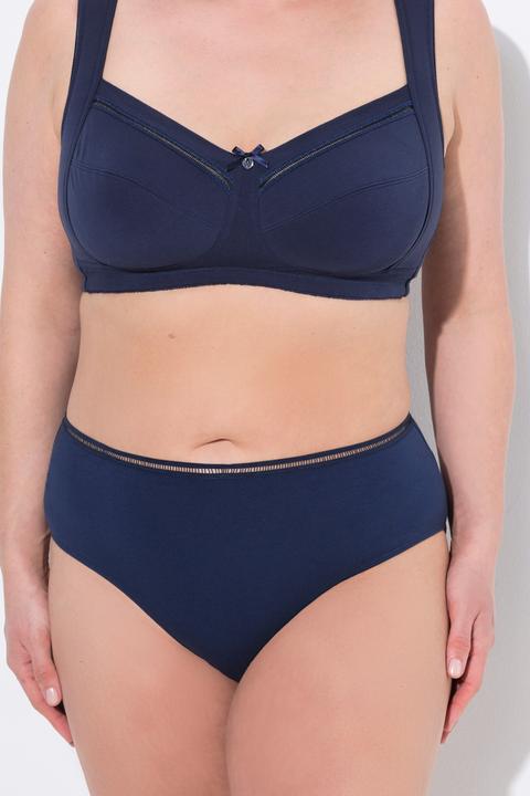 Actual product image Ulla Popken 5 Pack of Panties- Openwork Detail (58)