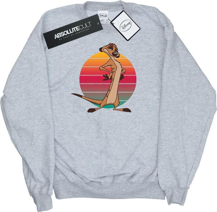 Actual product image Disney Mens The Lion King Timon Sunset Sweatshirt (4XL)