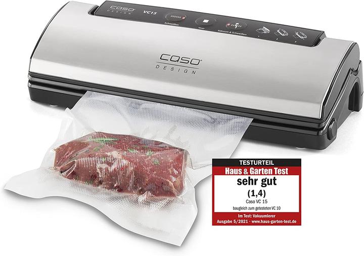 Actual product image Caso Vacuum sealer VC15