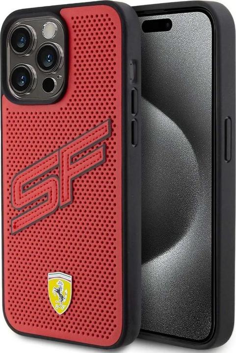 Produktbild Ferrari Leather Case - iPhone 15 Pro Max (Apple iPhone 15 Pro Max)