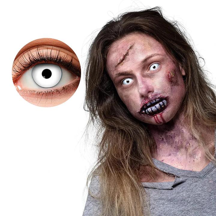 Immagine prodotto Boland 1 Woche Kontaktlinsen Infected 2 Stück (Bianco)