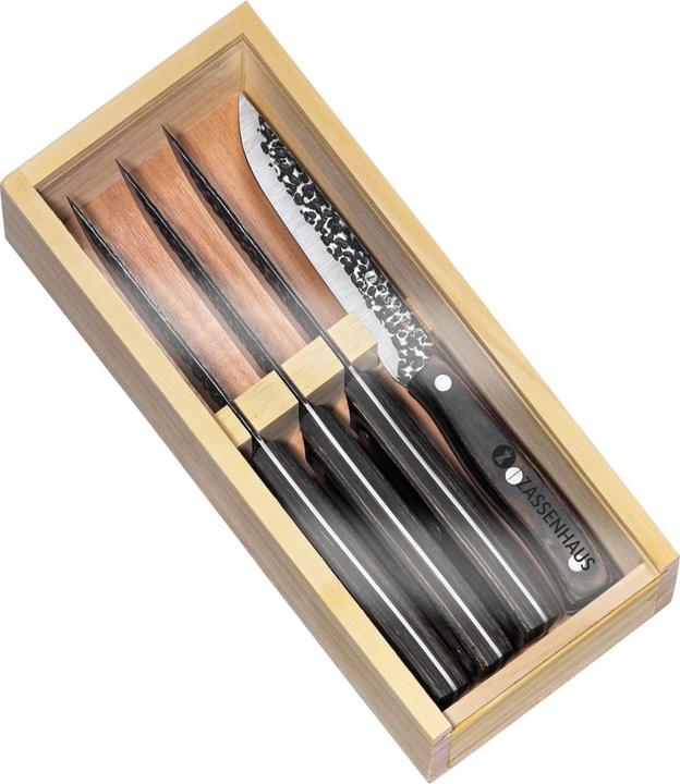 Immagine prodotto Zassenhaus Steakmesser Set HUNTER Pakkaholz (4 pz.)