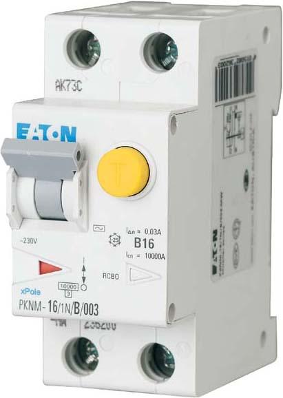 Image du produit Eaton MOE PKNM-16/1N/B/003-A-MW Commutateur combiné Fi/LS