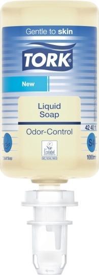 Tork Håndsaebe Odor-Control S4 skum 1000ml 6stk/pak 424011 (Flüssigseife, 1000 ml)