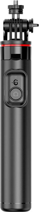 Actual product image Hurtel Selfie stick WC13YDS telescopic tripod 1.3m with double lamp and phone holder - black