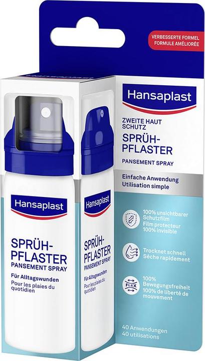 Image du produit Hansaplast Sprühpflaster, transparenter Schutz 40ml (1x)