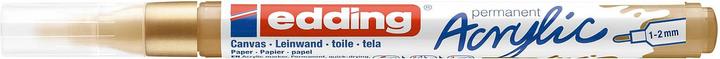 Immagine prodotto Edding Pennarello acrilico (Oro, 2 mm, 1 x)