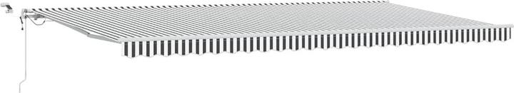 Produktbild vidaXL Markise Gelenkarmmarkise Sonnenmarkise Automatisch mit LED 600x300cm (6 m)
