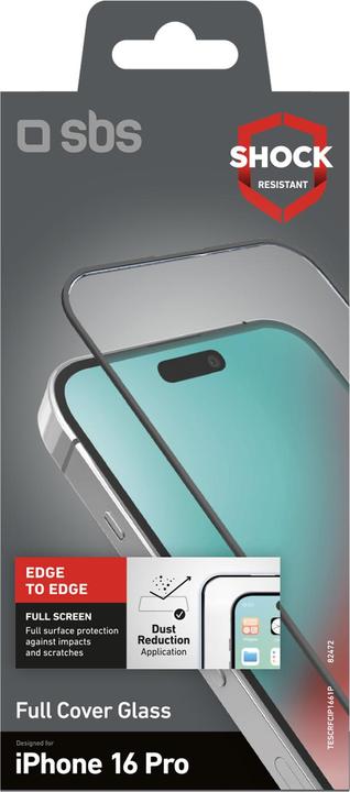 Actual product image SBS Full Cover (1 pcs., Apple iPhone 16 Pro)
