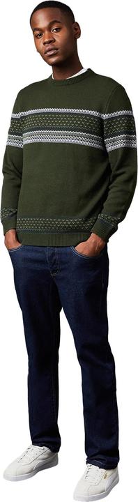 Actual product image Burton Mens Placement Stripe Crew Neck Jumper (S)