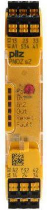 Produktbild Pilz GmbH & Co. KG Schutztuerwaechter PNOZ s2 c 24VDC 3 n/o 1 n/c