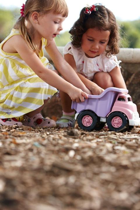 Productafbeelding Green Toys Groene speelgoedauto Roze