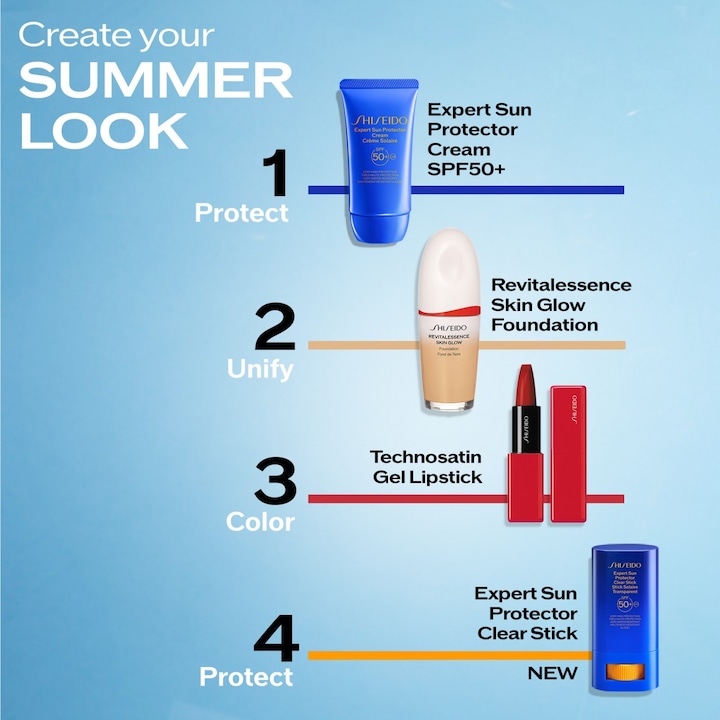 Produktbild Shiseido Suncare Expert Pr.Clear Stick Spf50+ 20 Gr (Sonnenstick, SPF 50+, 20 ml, 20 g)