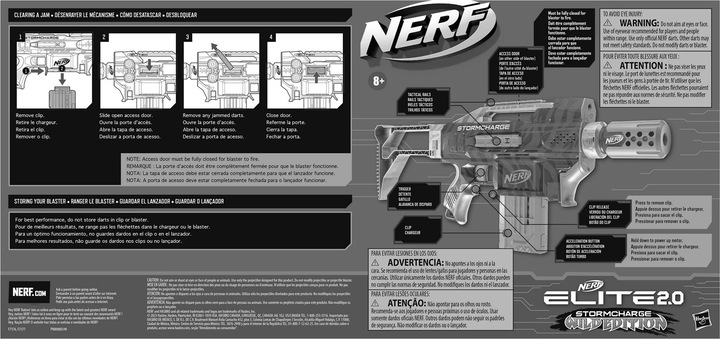 Actual product image Hasbro NERF ELITE 2.0 Stormcharge F7376 /4