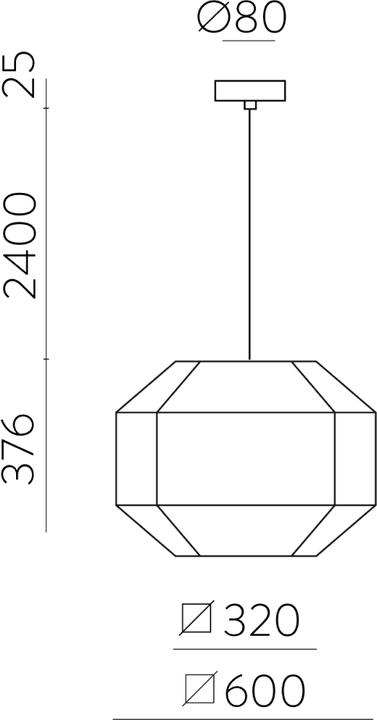 Immagine prodotto ACB Iluminacion ACB Pendelleuchte Bauhaus (E27)