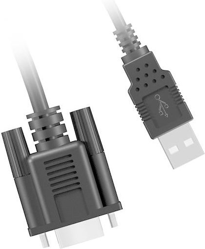 Produktbild Icy Box USB 2.0 & VGA zu (HDMI, 22 cm)