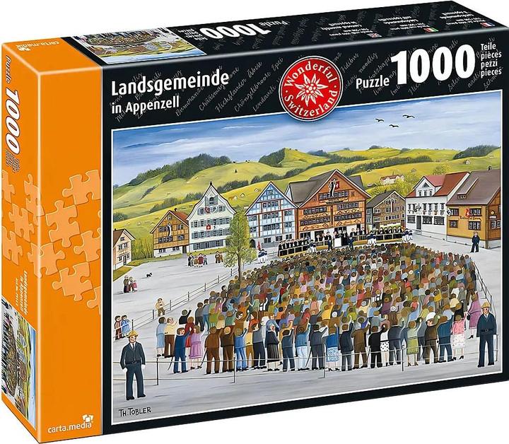 Immagine prodotto Puzzle da 1.000 pezzi Landsgemeinde Appenzell (1000 pezzi)