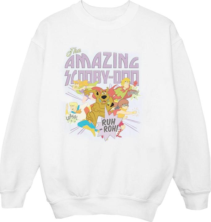 Immagine prodotto Scooby Doo The Amazing Scooby Felpa Ragazze (140, 146)
