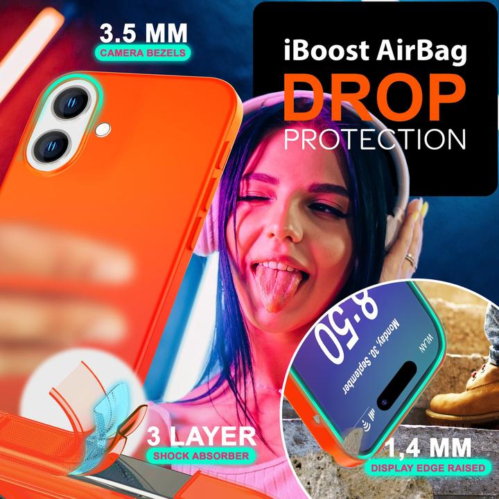 Image du produit Nalia Neon Silicone Cover (Apple iPhone 16)