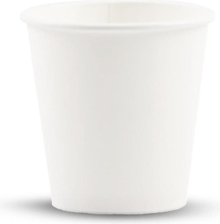 Actual product image TeCup Pappbecher, Trinkbecher, Heissgetränk, Kaffeebecher 4 oz (120 ml) (200 x)