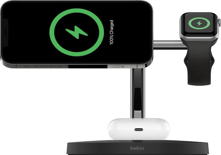 Produktbild Belkin Boost Charge Pro 3in1 Charger Qi2 (15 W)