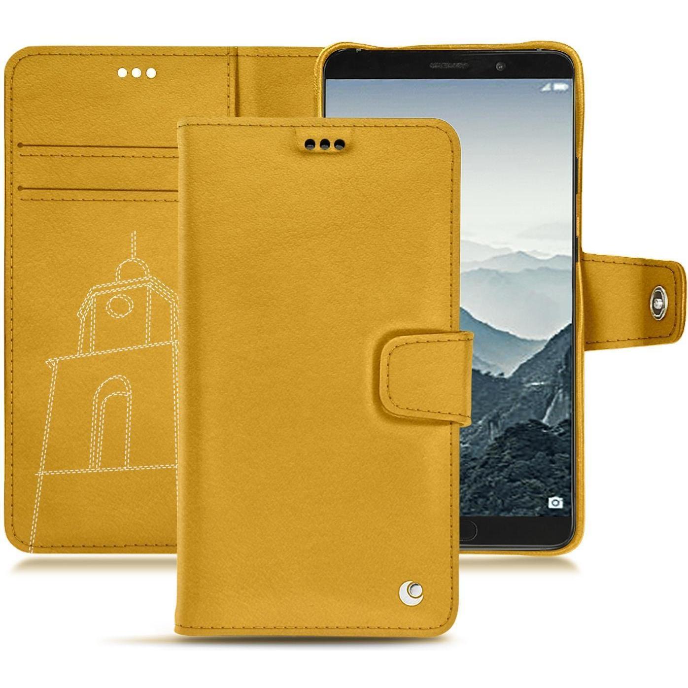 Thumbnail - Noreve Lederschutzhülle Wallet (Huawei Mate 10), Smartphone Hülle, Gelb