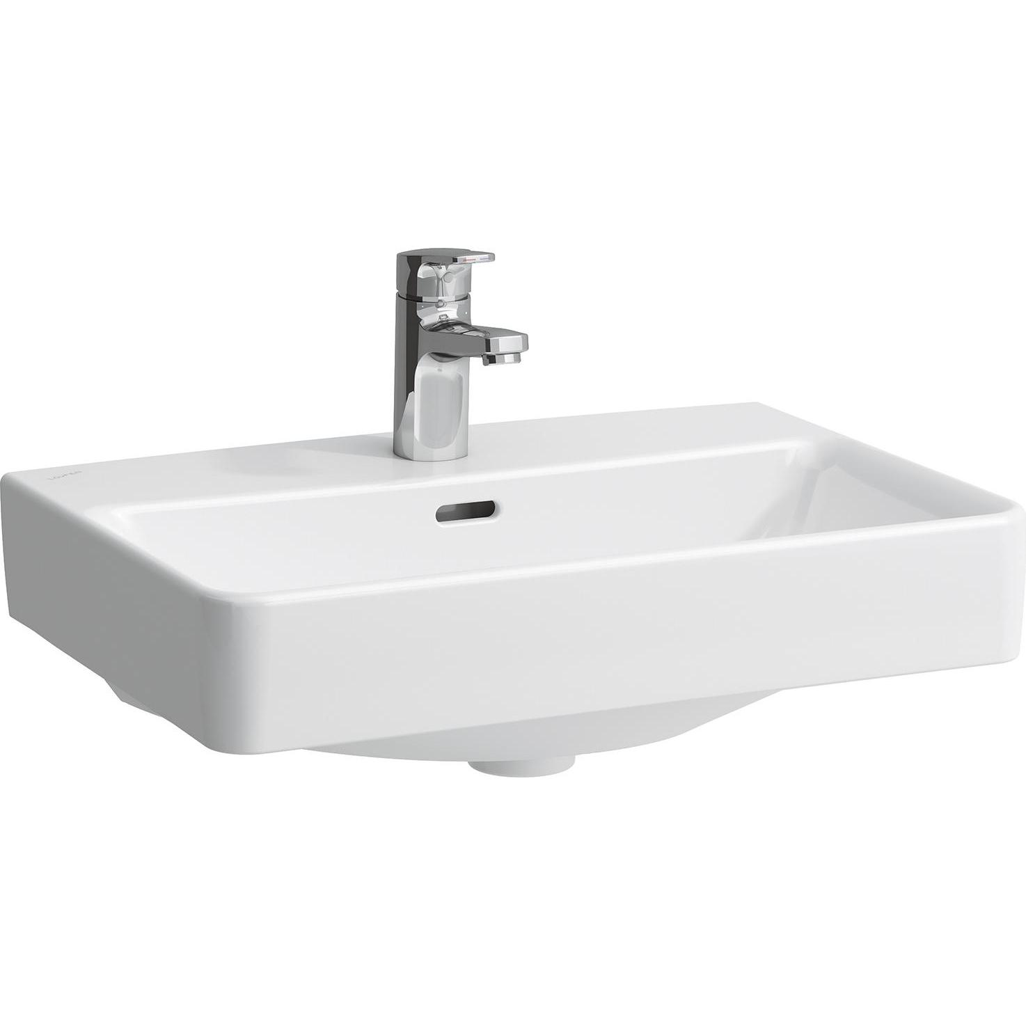 Laufen, Waschbecken, Waschtisch-Schale PRO S 550x380mm m ÜL ohne Hahnloch weiss LCC (380 mm, 550 mm)