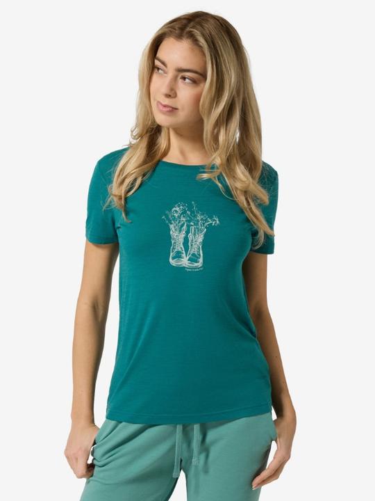 Actual product image Super Natural W Flower Boots Tee (XS)