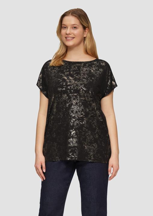 Immagine prodotto S.Oliver T-Shirt T-Shirt mit Glitzer-Frontprint (46)