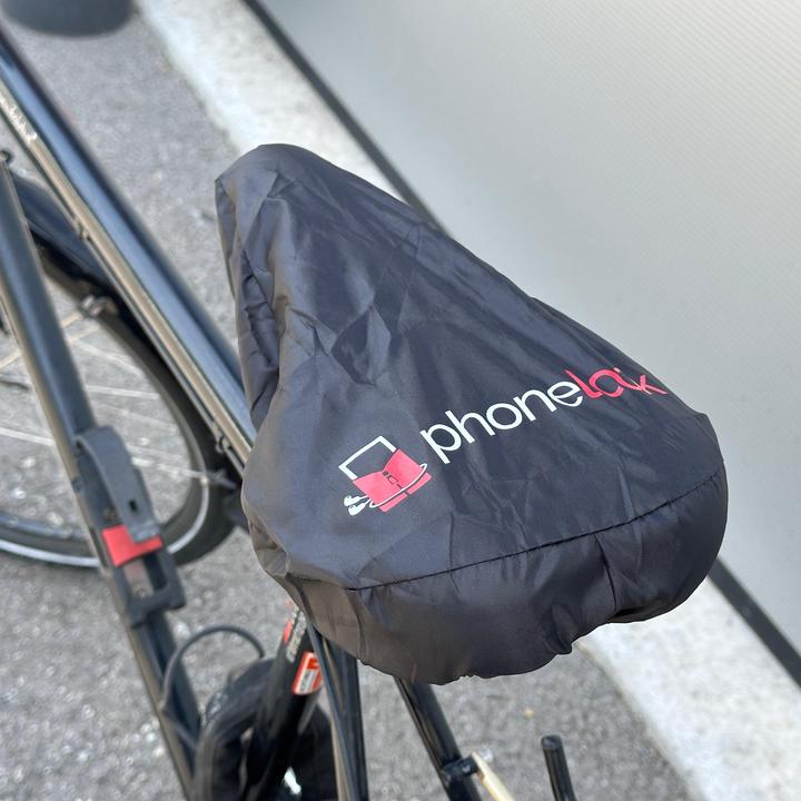 Actual product image PhoneLook Protective cover for the bicycle saddle