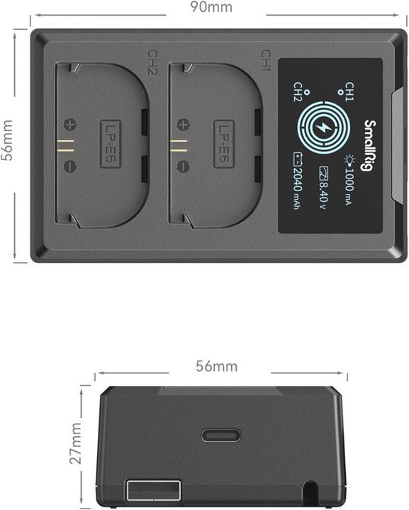 Produktbild SmallRig 4084 LP E6NH Camera Battery Charger
