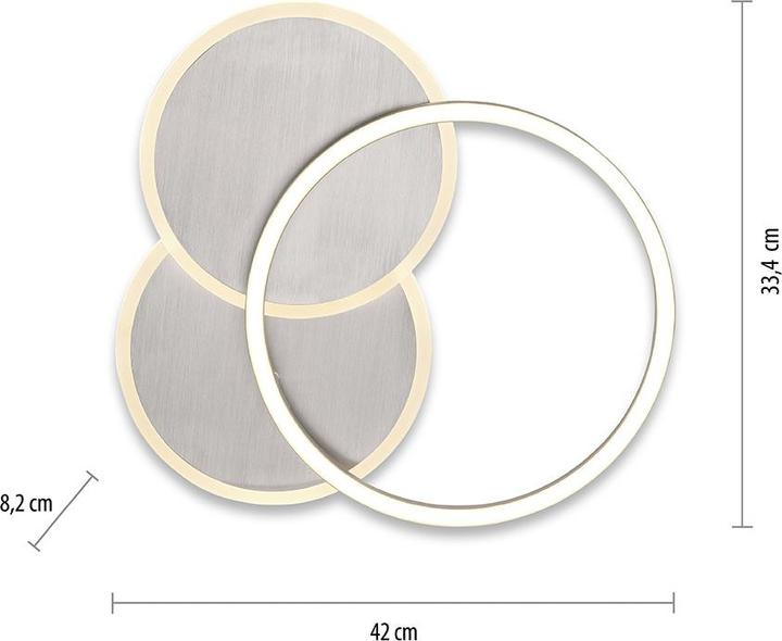 Actual product image Selltec BAIKAL LED ceiling light (3300 lm)