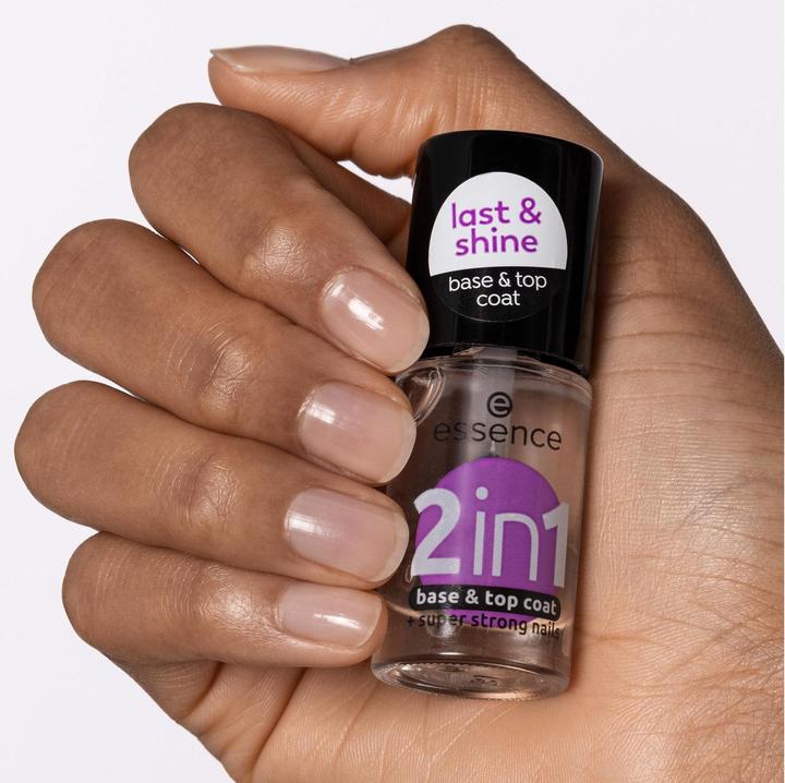 Image du produit essence Basecoat 2 in 1 Base et Top Coat (Transparent, Base coat, Top coat)