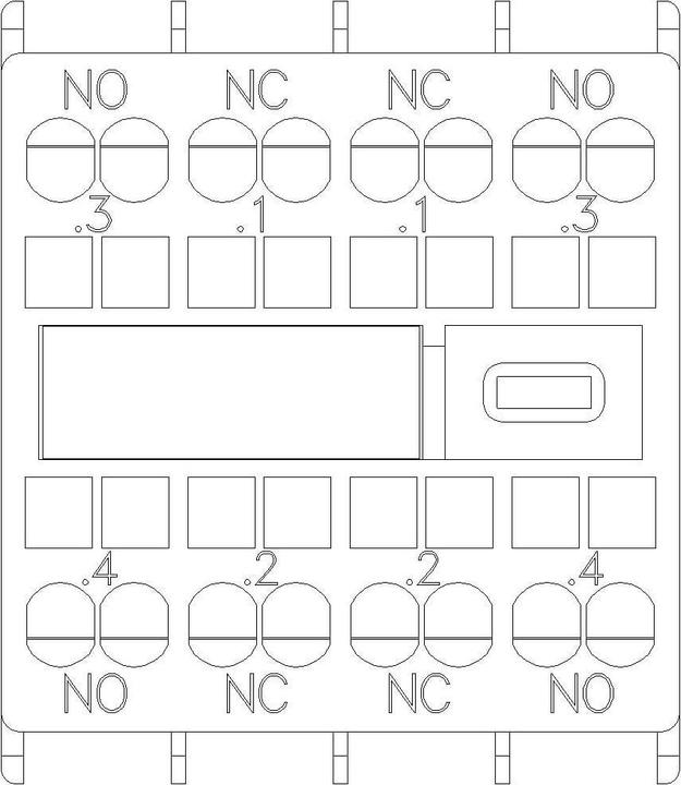 Nährwerte und Zutaten Siemens Auxiliary Switch Block 2NO+2NC