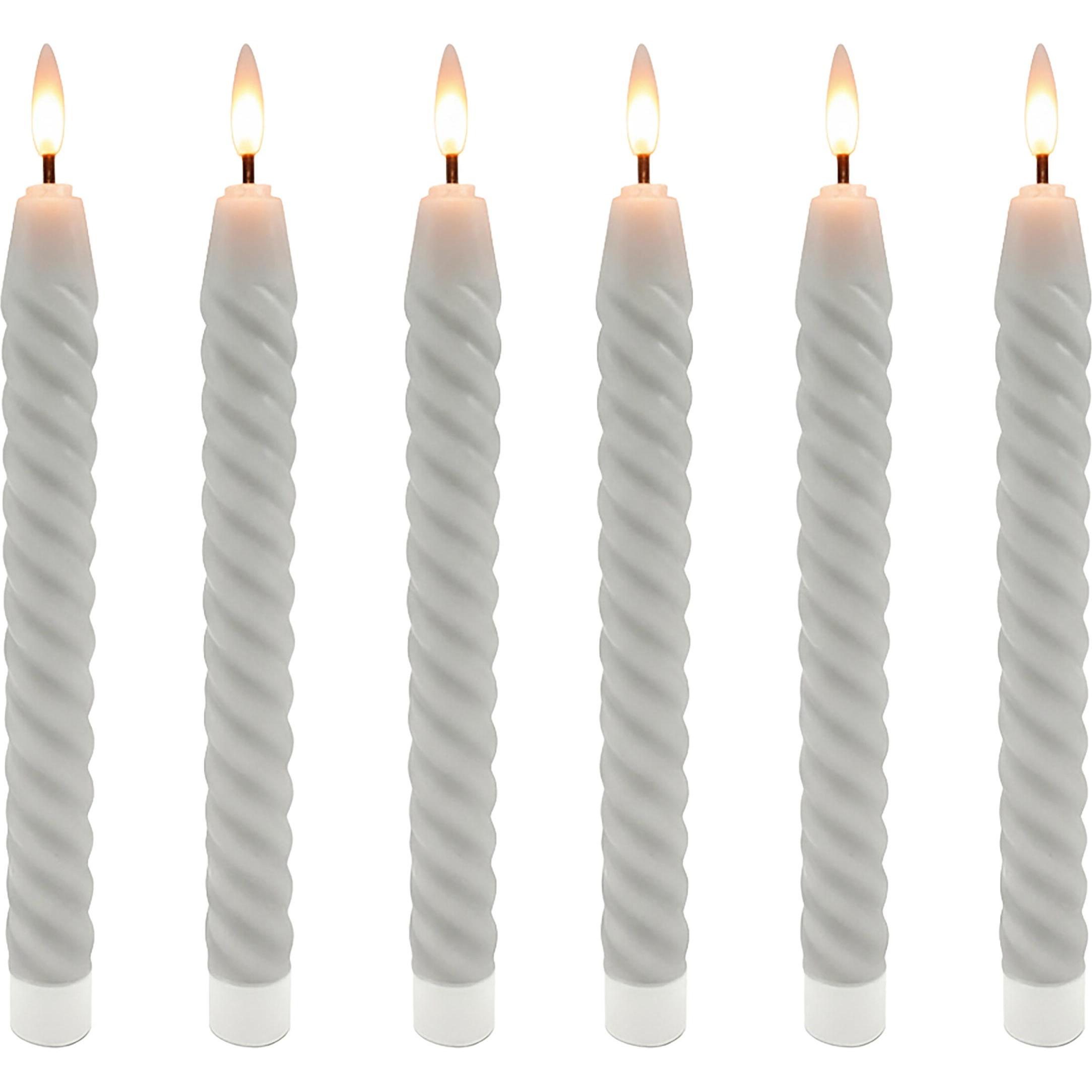 Relaxdays, Candela a LED, 6x candele LED (6x)