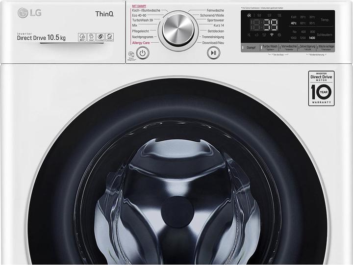 Produktbild LG Waschmaschine F4WV710P1E, Links (10.50 kg, Links)
