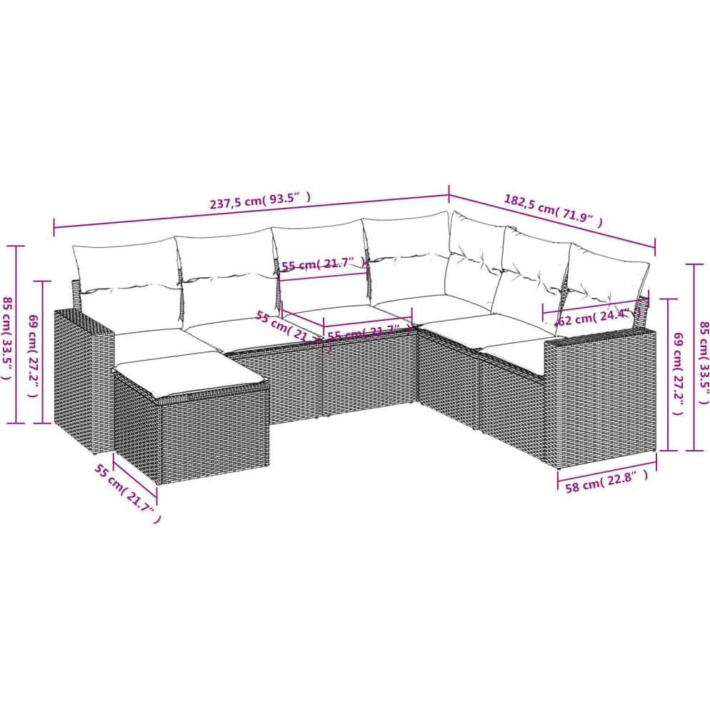 Thumbnail - VidaXL, Gartenlounge, Orinda