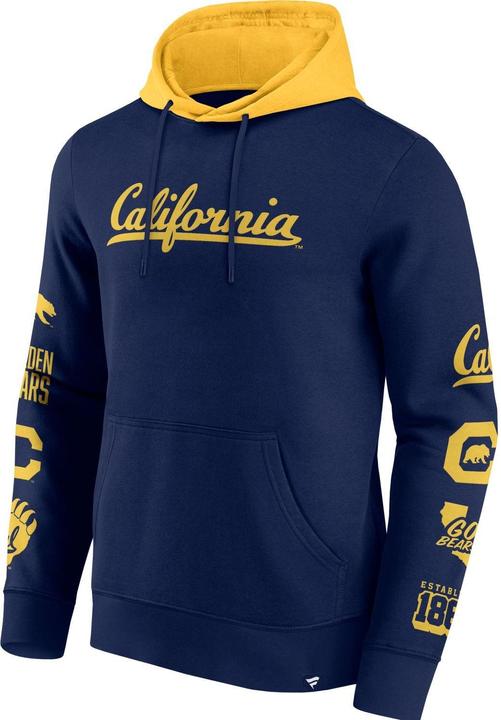 Actual product image Fanatics California Golden Bears NCAA Sleeve Patches Hoody - L (L)