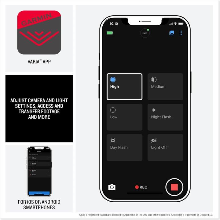 Produktbild Garmin Varia Vue (600 lm)