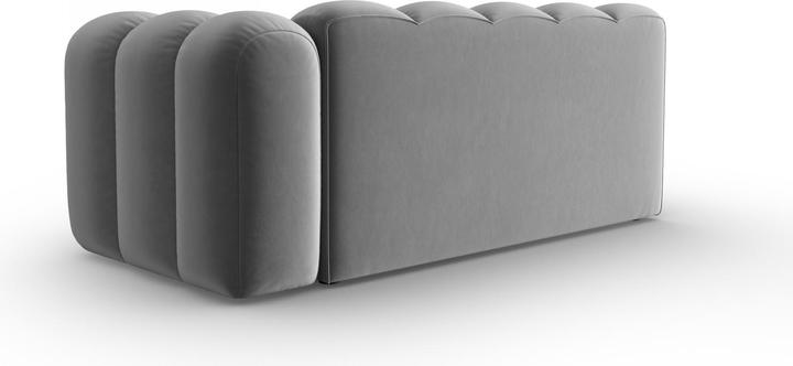 Image du produit Micadoni Canapé Modulable Droit en Velours, "Lupine", 3 Places, 175x95x70Fabriqué en Europe (3 places, Canapé modulaire)