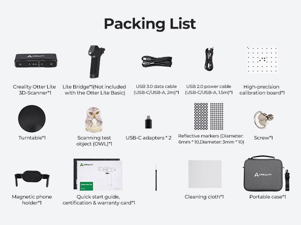 Actual product image Creality Otter Lite Basic