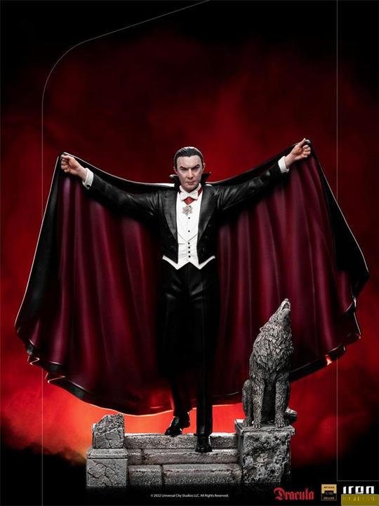 Image du produit Iron Studios Universal Monsters statuette 1/10 Deluxe Art Scale Dracula 22 cm