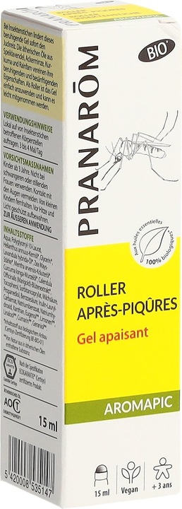 Actual product image Pranarom AROMAPIC - Roll-on after insect bite organic (15 ml)